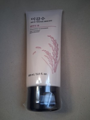 THE FACE SHOP Rice Water Bright Foaming Cleanser with Rice Water - 5fl.oz./150ml