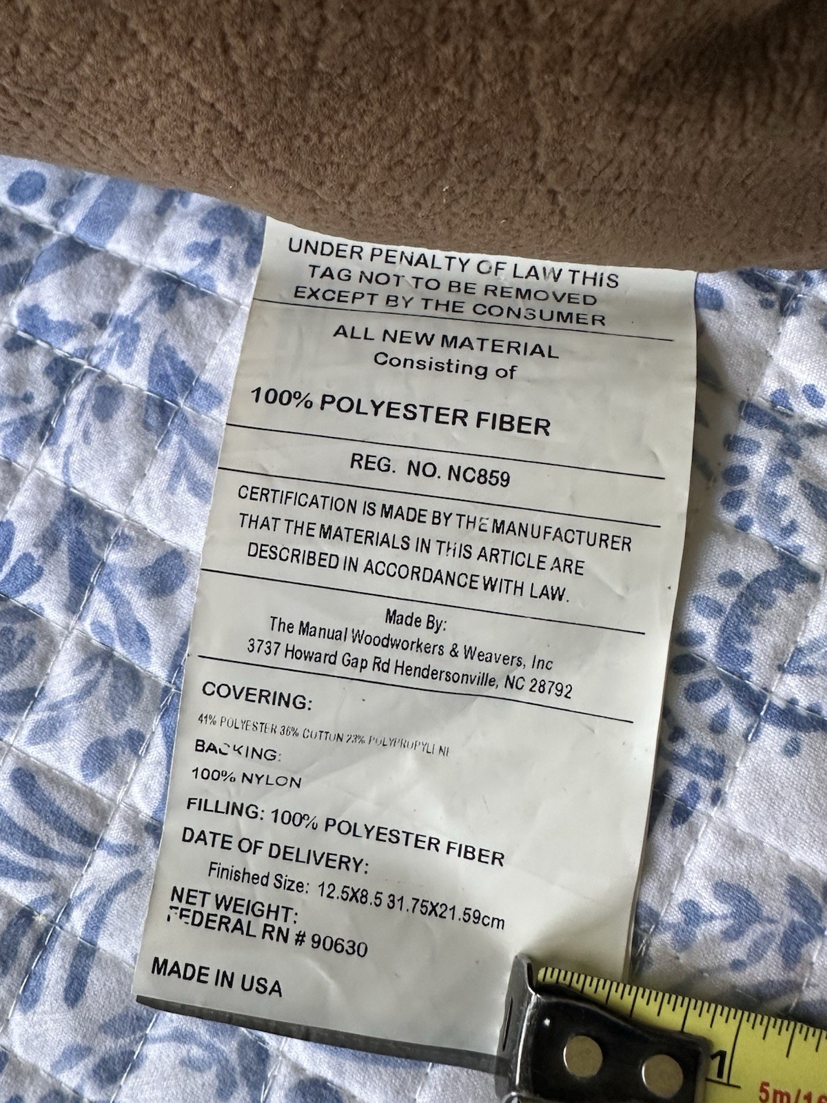 Golf Humor  Tapestry Pillow “I’ve Spent Most Of My Life Golfing..” U.S.A Made