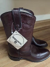 Vintage NWT Rodeo Drive Georgia Boot Inc. Brown Boots Size 8 **PLEASE READ**