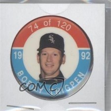 1992 JKA Vincentown Baseball Star Buttons Bobby Thigpen #74 fm0