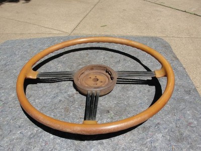 MINTY 1946-48 CHEVROLET CAR GM ACCESSORY BANJO 17'' STEERING WHEEL DAY 2.