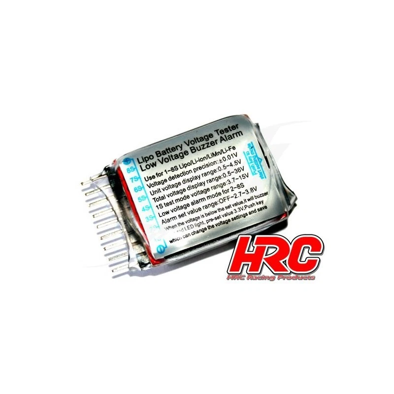 [IT] Buzzer cicalino LiPo/LiFe/LiIon 1S-8S Monitor & Alarm - Bild 2 von 2