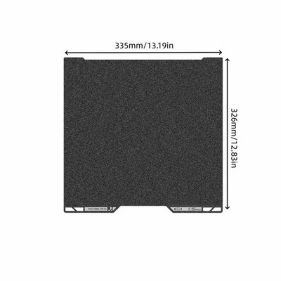 Druckplatte Build Plate für Bambulab H2D H2S PEI schwarz  Bambu Lab Rainbow