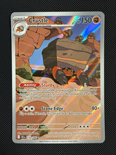 Crustle Sv: Black Bolt 130/086 Illustration Rare Holo Stage 1 150 HP ENG AI16 on eBay