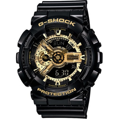 Casio G-SHOCK GA-110GB-1AJF Men's Watch Black Gold Analog Digital