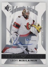 2023-24 SP Retail Rookie Authentics Signatures Leevi Merilainen #127 Auto 8d2