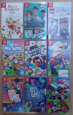 Nintendo Switch games bundle: Sims, Mario, Sonic, Splatoon2, Just dance, + more