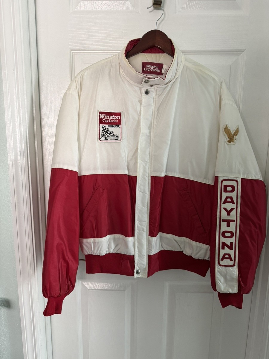Vintage Mens Nascar Winston Cup Series Daytona Jacket Swingster Sz