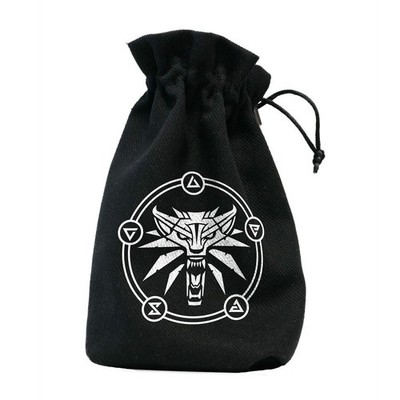Q-Workshop Neu in OVP The Witcher Würfeltasche. Geralt - Schule des Wolfes