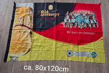 Bitburger Alkoholfrei Werbefahne Fahne Flagge DFB Fu&szlig;ball Motiv ca. 80x120 cm