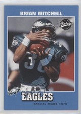 2001 Upper Deck Vintage Brian Mitchell #132 sq1
