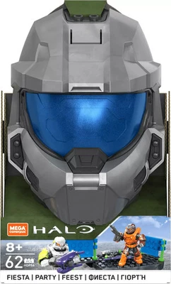 Mega Construx Halo Fiesta Helmet HDP54 Mega Blocks Construx