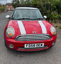 2009 Red MINI Cooper 1.6 Spares Or Repair