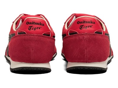 Onitsuka Tiger SERRANO 1183B400 605 CLASSIC RED BLACK Unisex Size