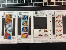 US Scott # BK  2646a, 2718a, 2737b, 2745a   2026 Scott Catalogue Value $ 12.20