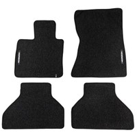 Velours FußMatten FüR BMW X5 E70 2006-2013 Autoteppich Automatten Schwarz 4 Tlg