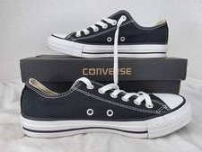 Unisex Converse Chuck Taylor All Star Low Ox Black M9166 , 5 Mens 7 Women's