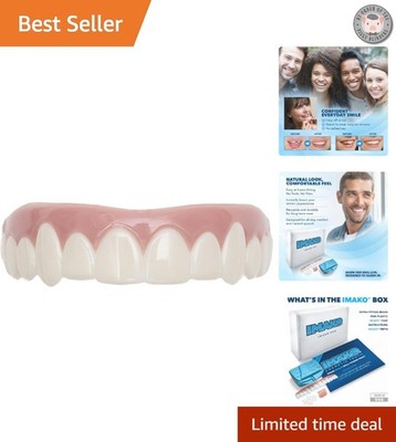 Imako Small  Cosmetic Uppers - DIY Smile Makeover Veneers, Bleached White