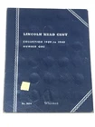 1909 -1940 WHITMAN BOOK WITH LINCOLN HEAD WHEAT PENNY COLLECTION LOT #55