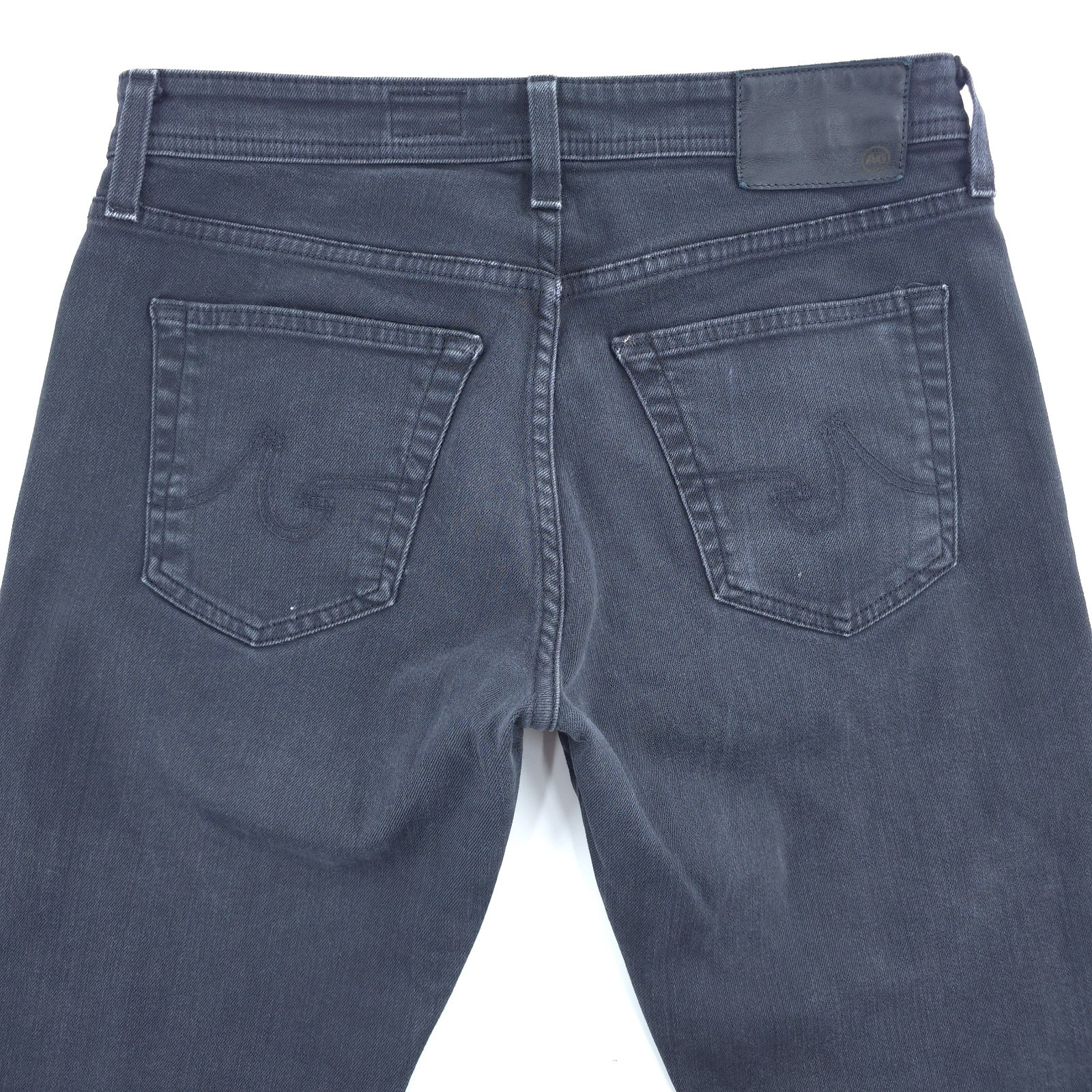 AG Mens Jeans 30x26 Black The Graduate Tailored Leg Mid Rise thumbnail 4