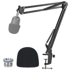 Razer Seiren Mini Boom Arm with Pop Filter Mic Stand Foam Cover