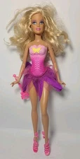 2011 Mattel Barbie Flower N Flutter Fairy Doll Blonde Hair #W2966 No Wings  (T9)