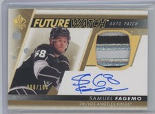 2022-23 UD SP Authentic Futire Watch Patch Samuel Fagemo RC Auto /100 #FWAP-SF