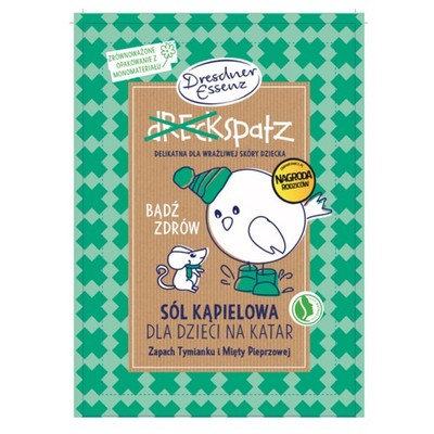 Natürliches gesundheitsförderndes Badesalz, Gute Besserung! Dirty Birdie