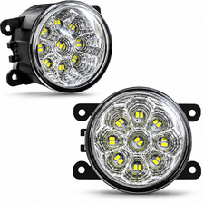 Pair Of Led Fog Light Assembly Fits For Nissan Patrol Y61 2005 2006 2007 200