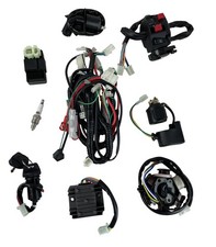 CDI for GY6 Electric Wiring Harness Loom Kit Stator 125cc 150cc ATV Quad GO Kart