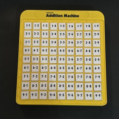 Lakeshore Addition Facts Machine Math Homeschool Educational Learning Teaching