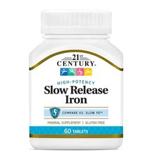 21st Century Slow Release Iron 45mg Tablets H...