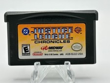 Justice League Chronicles (Nintendo Game Boy Advance) Authentic Tested & Working