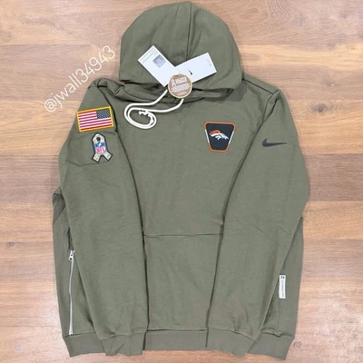 AUTHENTIC Nike Denver Broncos 2025 Salute to Service Hoodie NFL Standard Issue