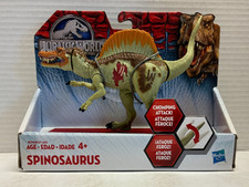 F4 Jurassic World Spinosaurus Chomping Attack Action Figure NIB Hasbro 2015