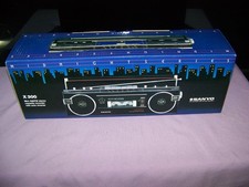 Sanyo x300 Stereo Cassette AM/FM Radio ACCESSORIES .BOX Boombox Japan NEW