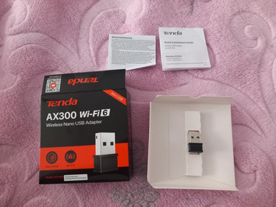 Tenda W311MI AX300 Wi-Fi 6 Nano USB WLAN Adapter USB OVP Sehr guter Zustand