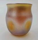 Antique Art Glass Louis Comfort Tiffany L.C.T. Favrile Vase/Cordial