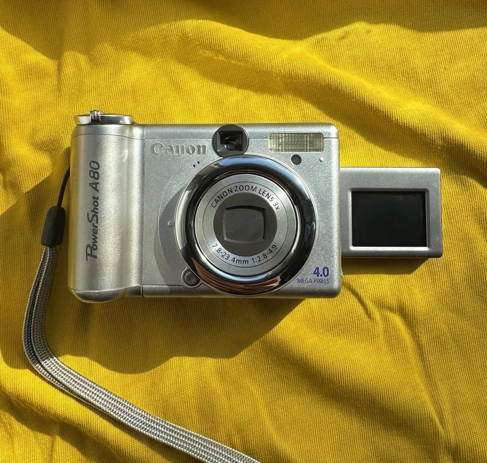 Canon PowerShot A80 | dreh- und schwenkbare Display | getestet ✅