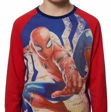 Marvel Spider-Man Far From Home Boys Pajama Sleepwear Top Size: 6 NWT
