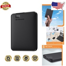WD Elements 2TB Portable HDD, USB 3.0/2.0 Fast Speed, Reliable Mac PC Storage...