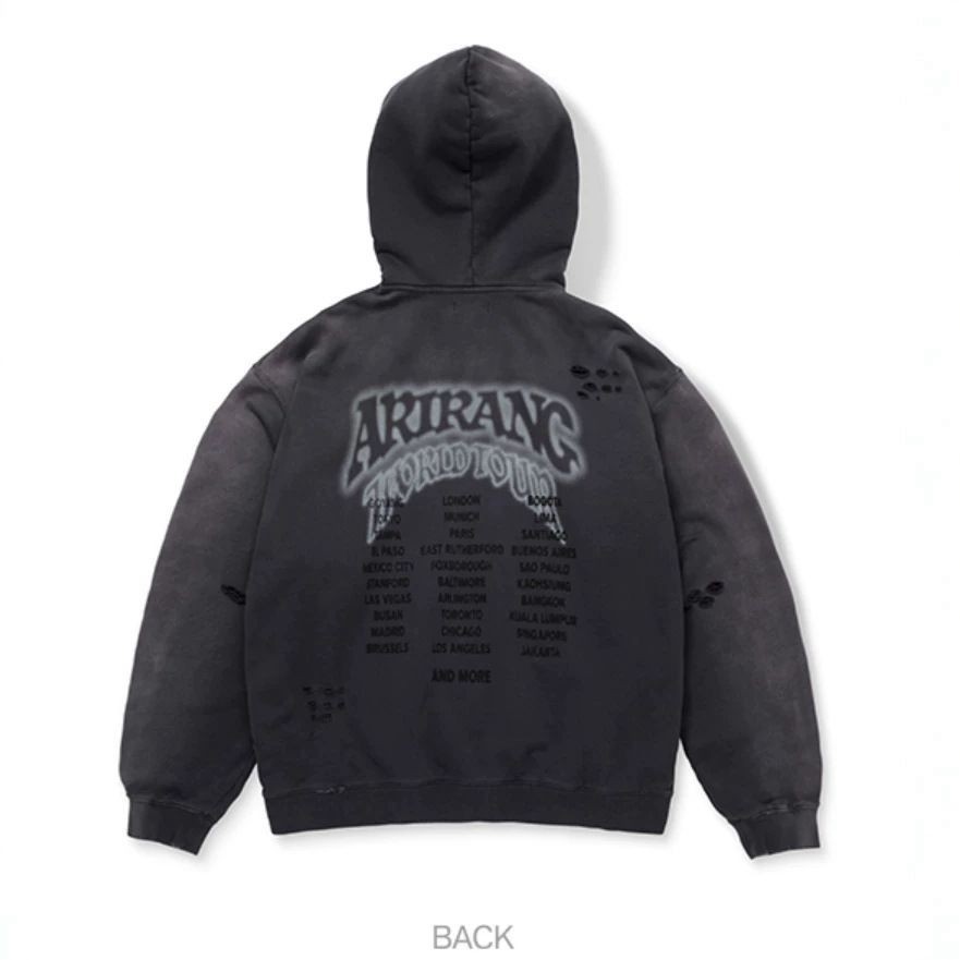 BTS Arirang World Tour Hoodie Zip-up Official S M L XL Sealed