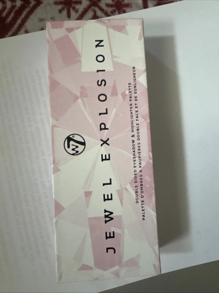W7 Cosmetics Jewel Explosion Palette - Face Highlighter Eyeshadow Powder Shimmer - Image 4 of 4
