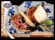 2017 Topps Opening Day Incredible Eats Classic Pastrami New York Mets #IE-7