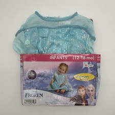 Disney Frozen Snow Queen Elsa Costume Dress-up 12-18 MInfant/Toddler-NWT.40049