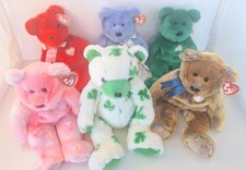 Ty Beanie Buddies 13" LOT of 6 Excellent Condition 6 Piece Lot