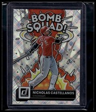 2022 Donruss #BS-10 Nicholas Castellanos Bomb Squad Diamond