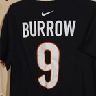Nike Cincinnati Bengals Joe Burrow #9 Shirt L Black NFL Football Tee — photo 5