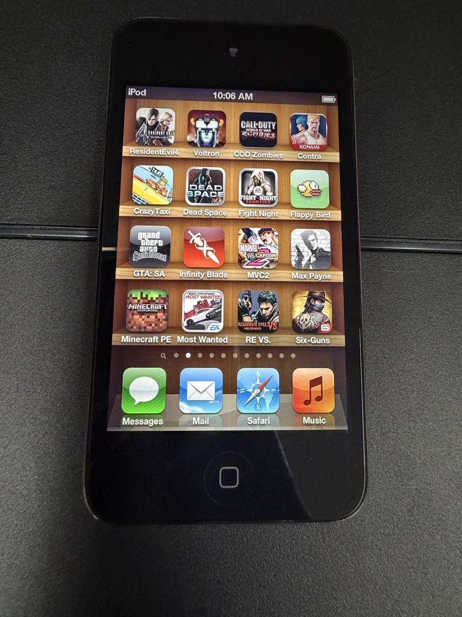 スマホアクセサリー iPod touch Apple iPod touch 4th 32gb 160 Retro Games Voltron Resident Evil