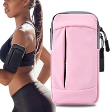Phone Holder Arm Bands for Running Armband Small Crossbody Bags for Women Pink